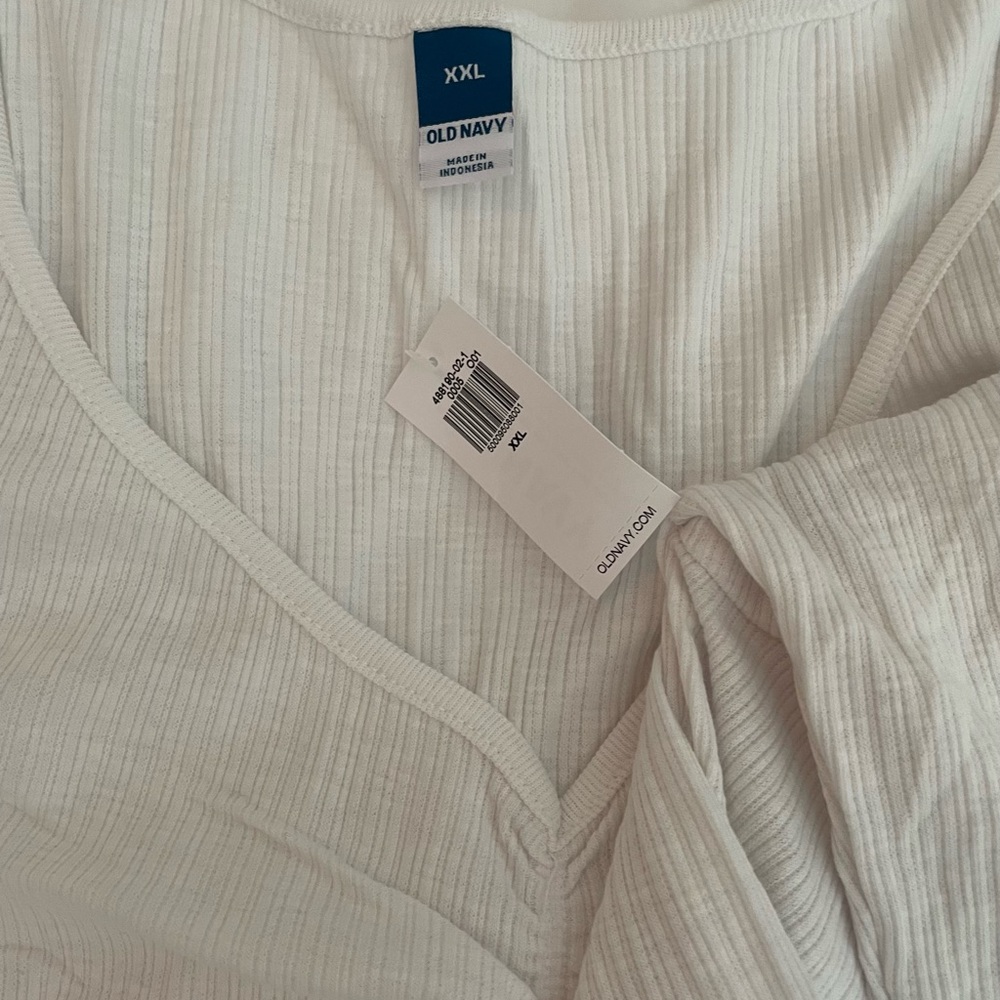 Old navy long sleeve white shirt